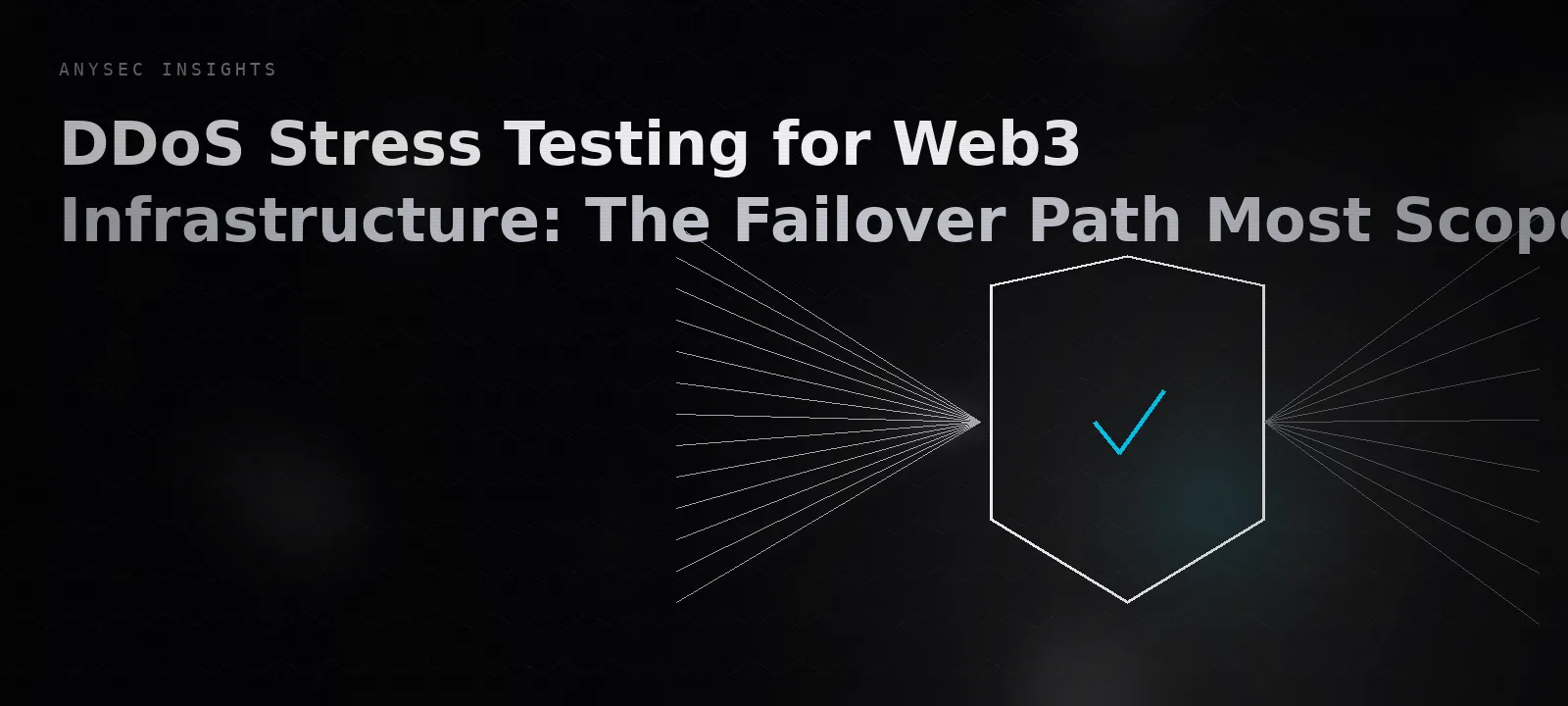 DDoS Stress Testing for Web3 Infrastructure: The Failover Path Most Scopes Never Touch