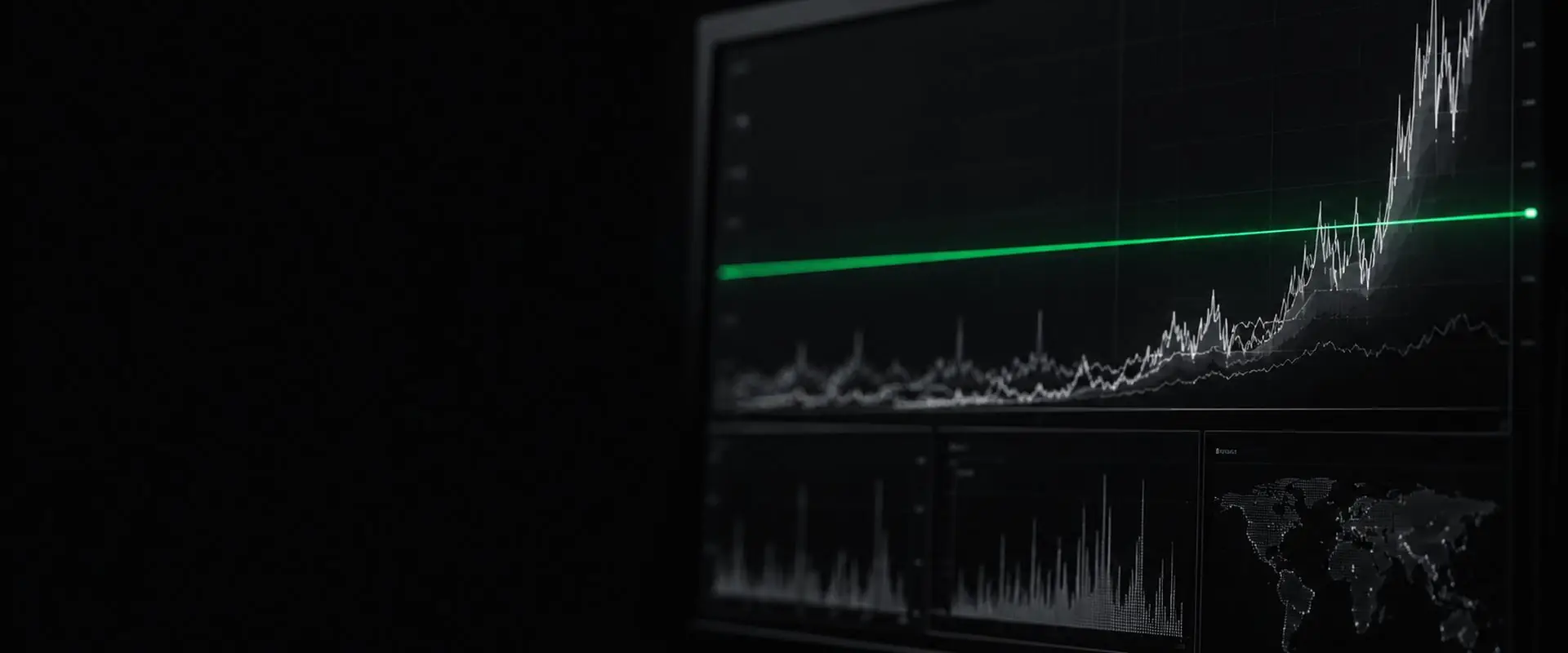 Traffic graphs spiking during an authorized DDoS stress test
